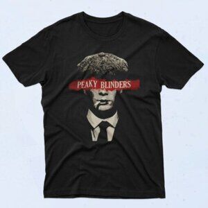 Peaky Blinders Style 90s T Shirt Retro Gangster Graphic Fan Gift Vintage Meme T